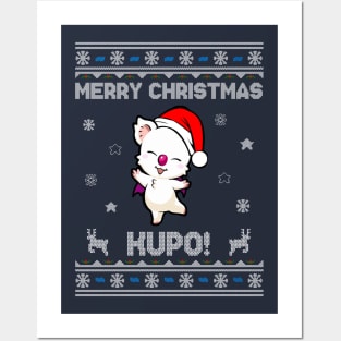 Moogle Merry Christmas Kupo! Posters and Art